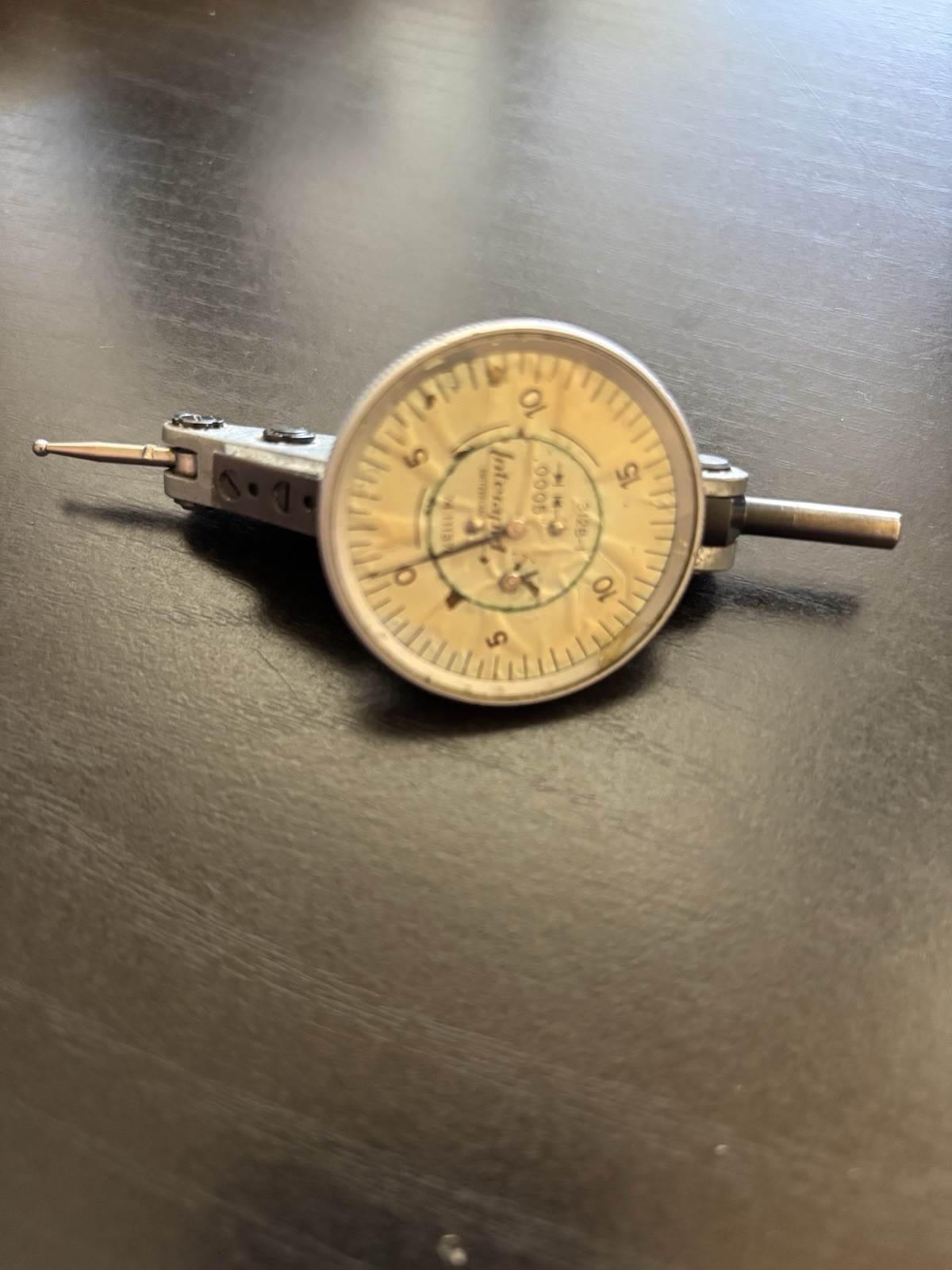Interapid Horizontal Dial Test Indicator (312B-1) Made In Zwitzerland