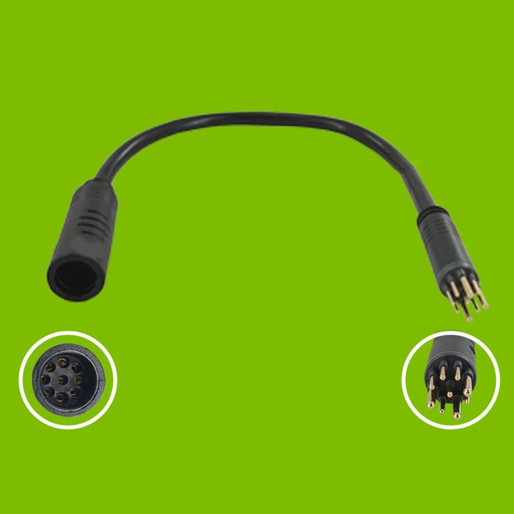 9 Pin Motor Cable Extension Male to Female for Ebike Motors 250 to 1000