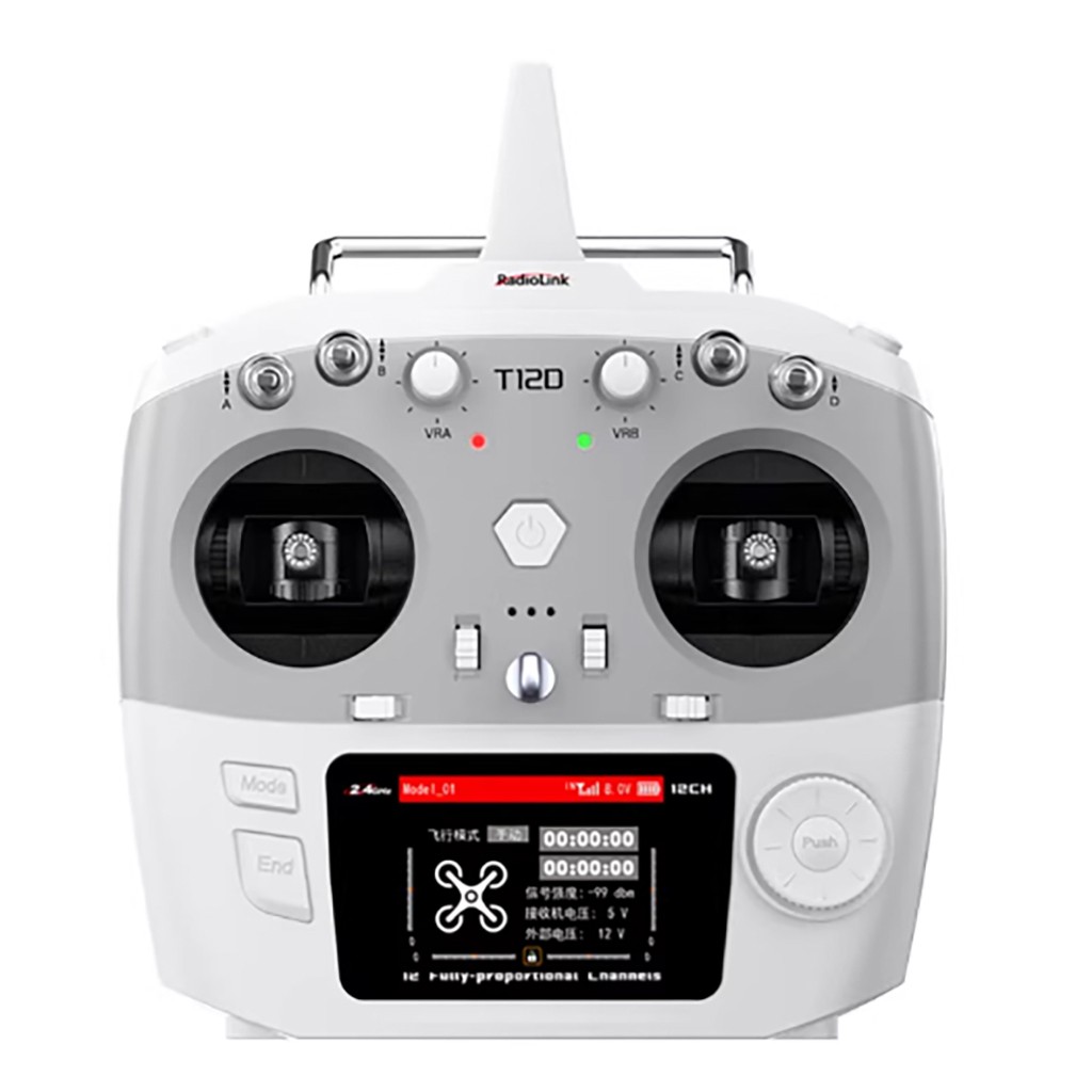 Radiolink T12D 12CH RC Transmitter ELRS for Airplane Car Boat Built-in Simulator