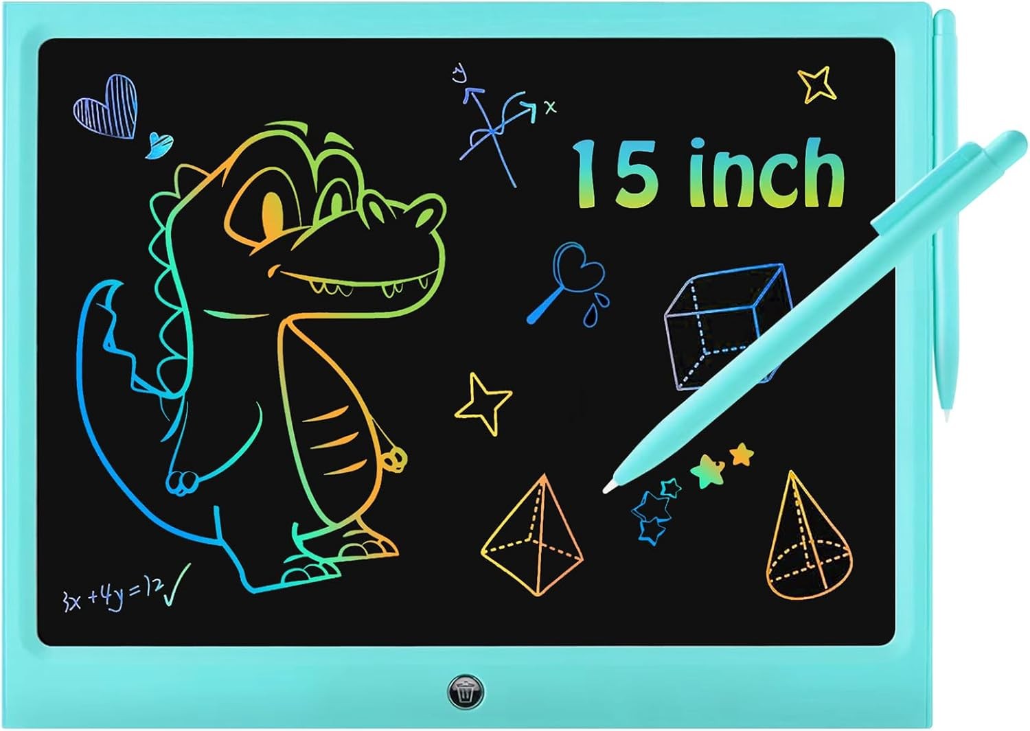 LCD Writing Tablet Kids Toys -15 Inch Toddler Toys Learning Ding Pad