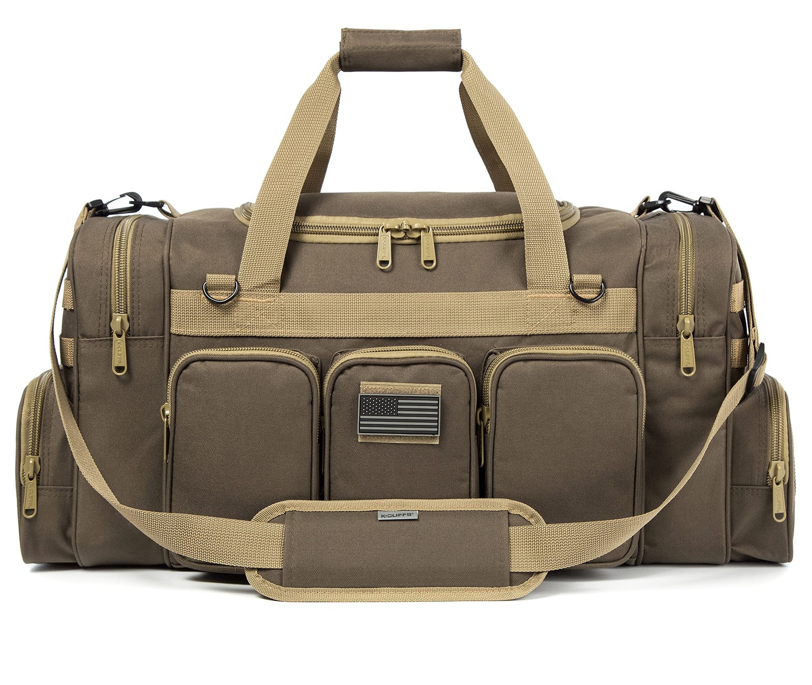 Tactical Range Duffel Heavy Duty Military Molle Gear Travel Sports Gym Bag Lo...
