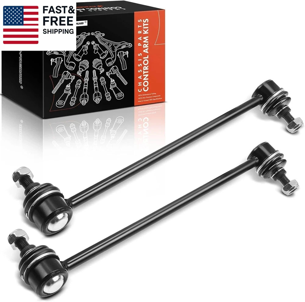 A-Premium 2 x Front Sway Bar Links Stabilizer Bar Links, Compatible with Toyota