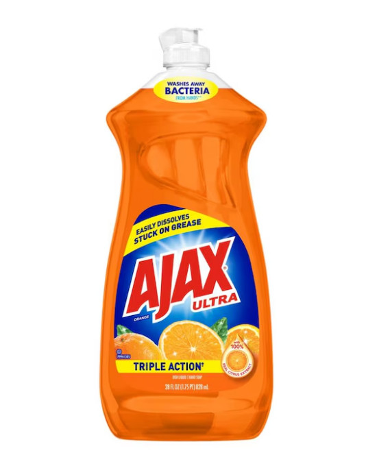 AJAX 28-fl oz Orange Dish Soap