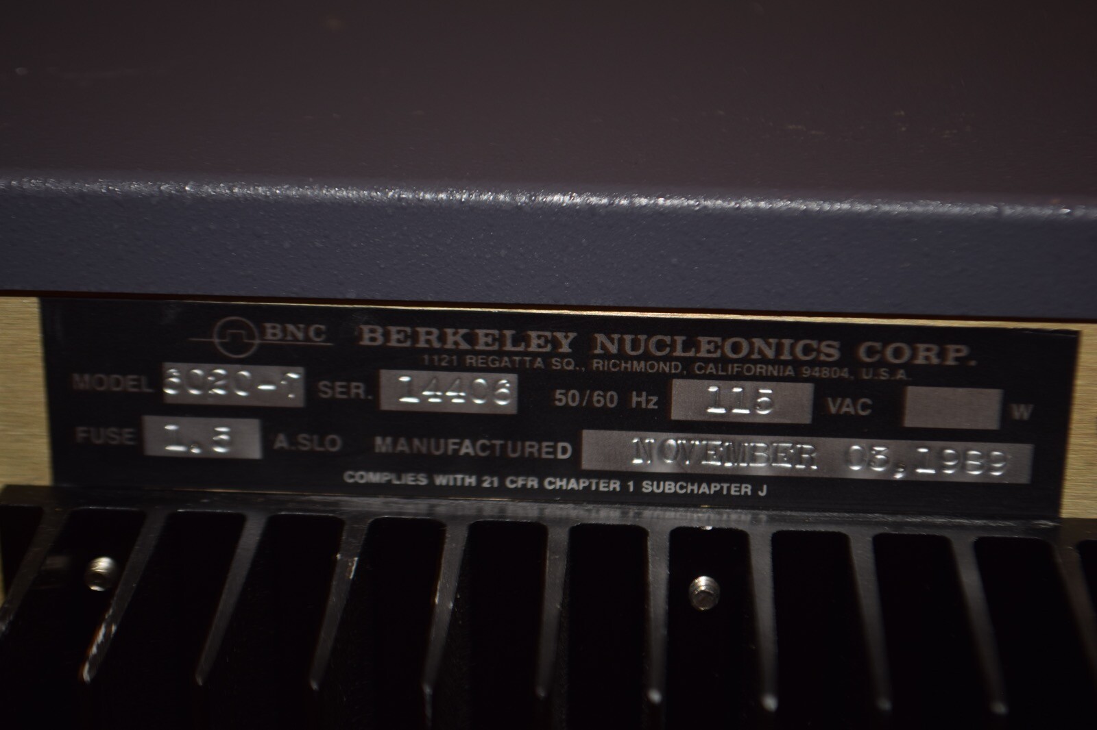 BNC Berkley Nucleonics Corp. 6030-7 Light Pulse Generator