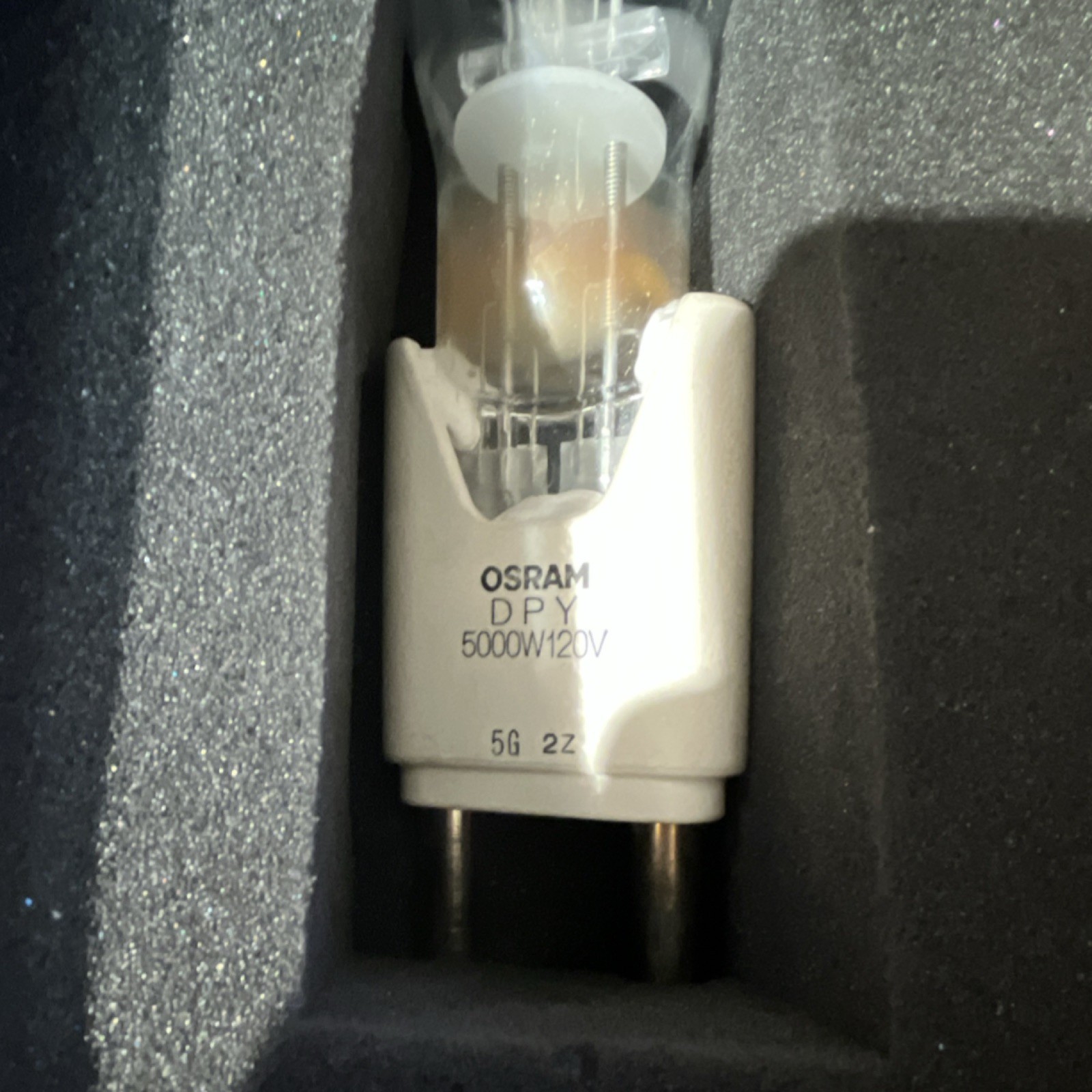 OSRAM DPY 5000W 120V Halogen Stage Lighting Lamp Bulb, Model DPY, MPN DPY