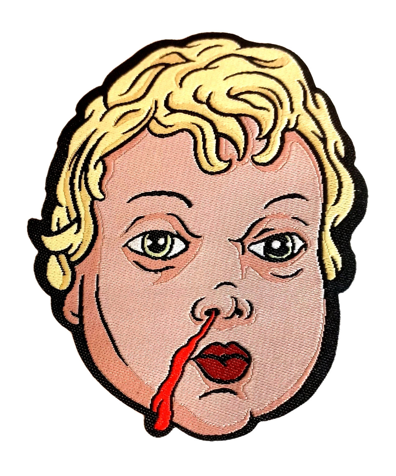 Therman Merman Horror Bad Santa Movie Character Parody Patch London 1888 New NOS