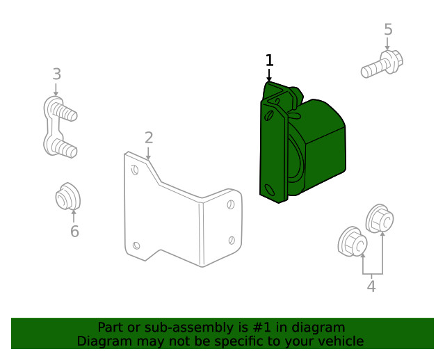 Genuine GM Alarm 15194182