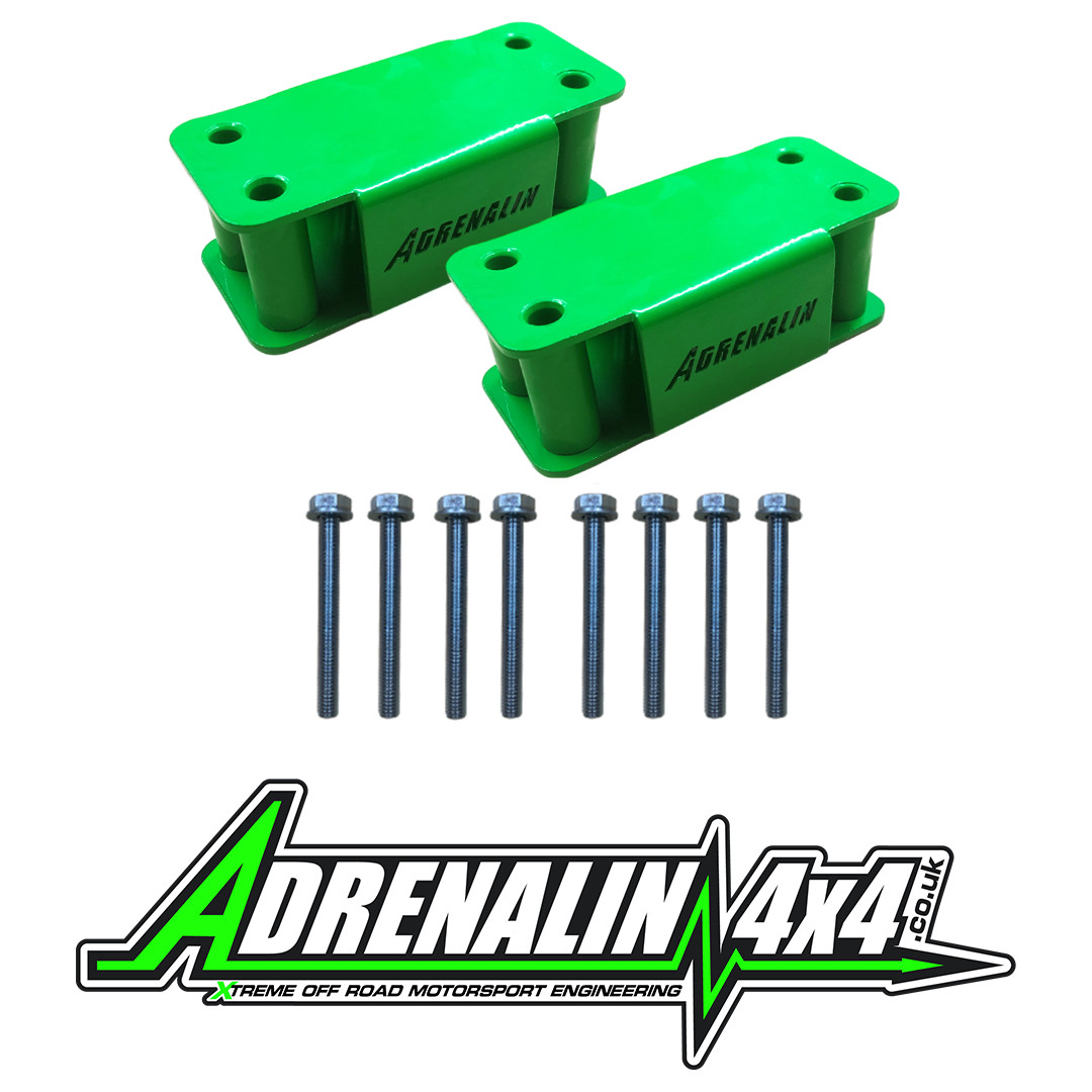 +2" Cross member spacers for all Land Rover Discovery 2 models 1998-2004