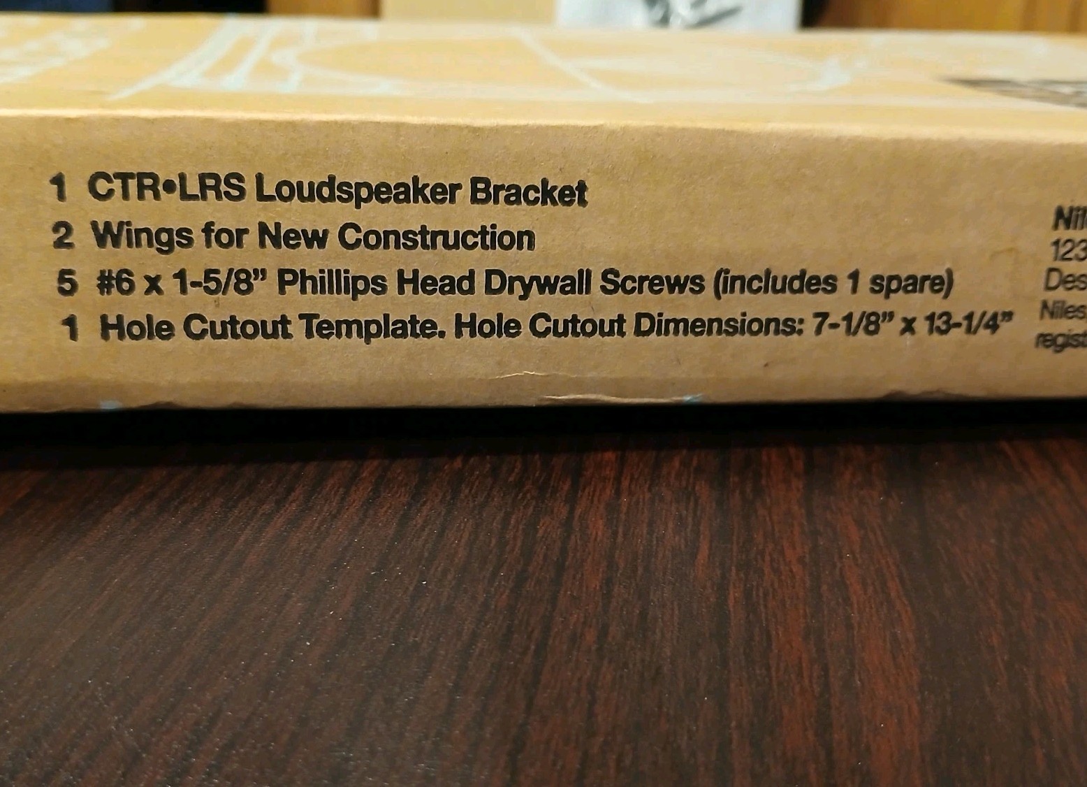 2 NILES FG00722 CTR - LRS Bracket Kit (Use w/ HD CTR & HD LRS)