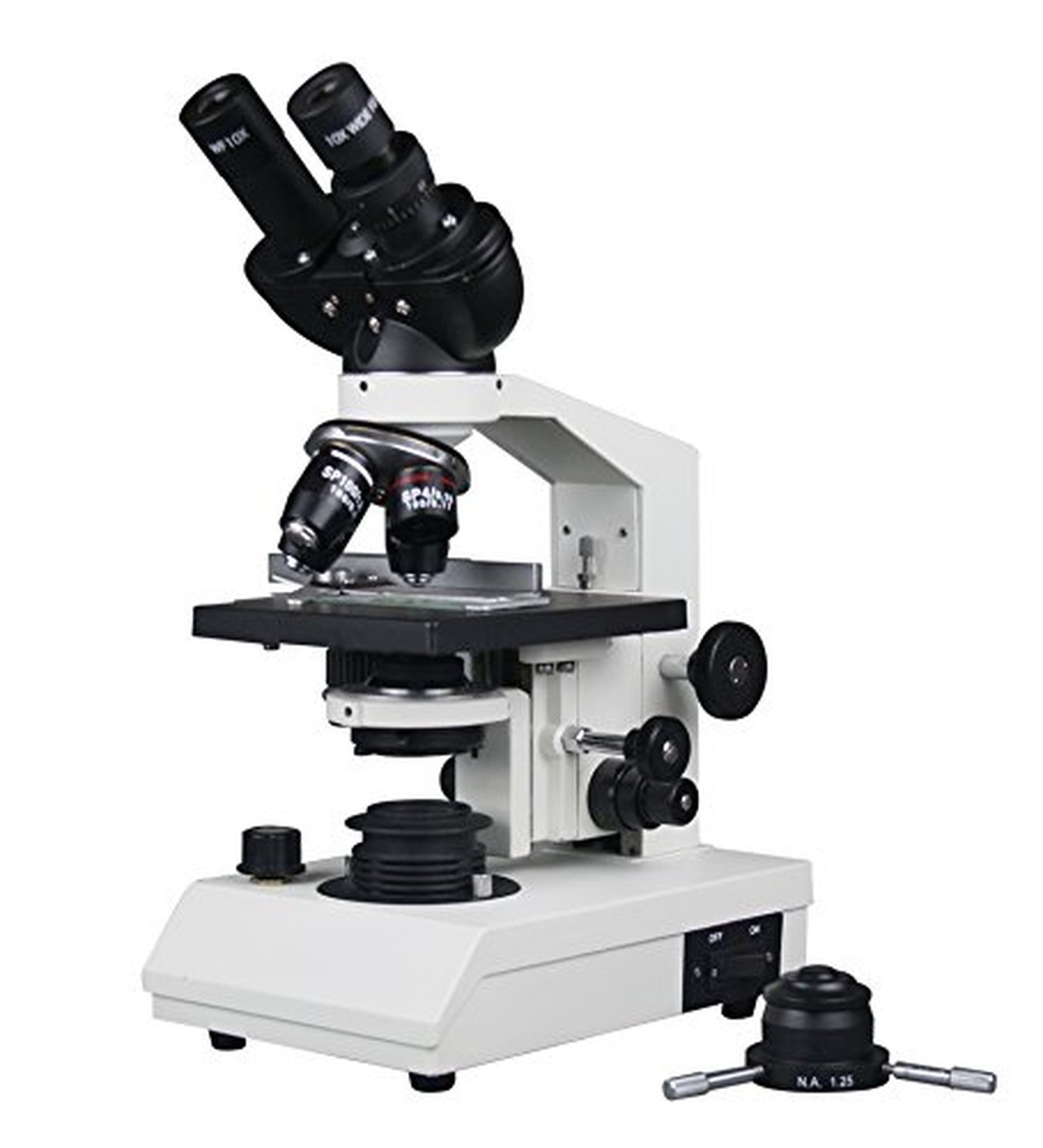 Radical 40-2500x Medical Biology Microscope with Brightfield & Darkfield