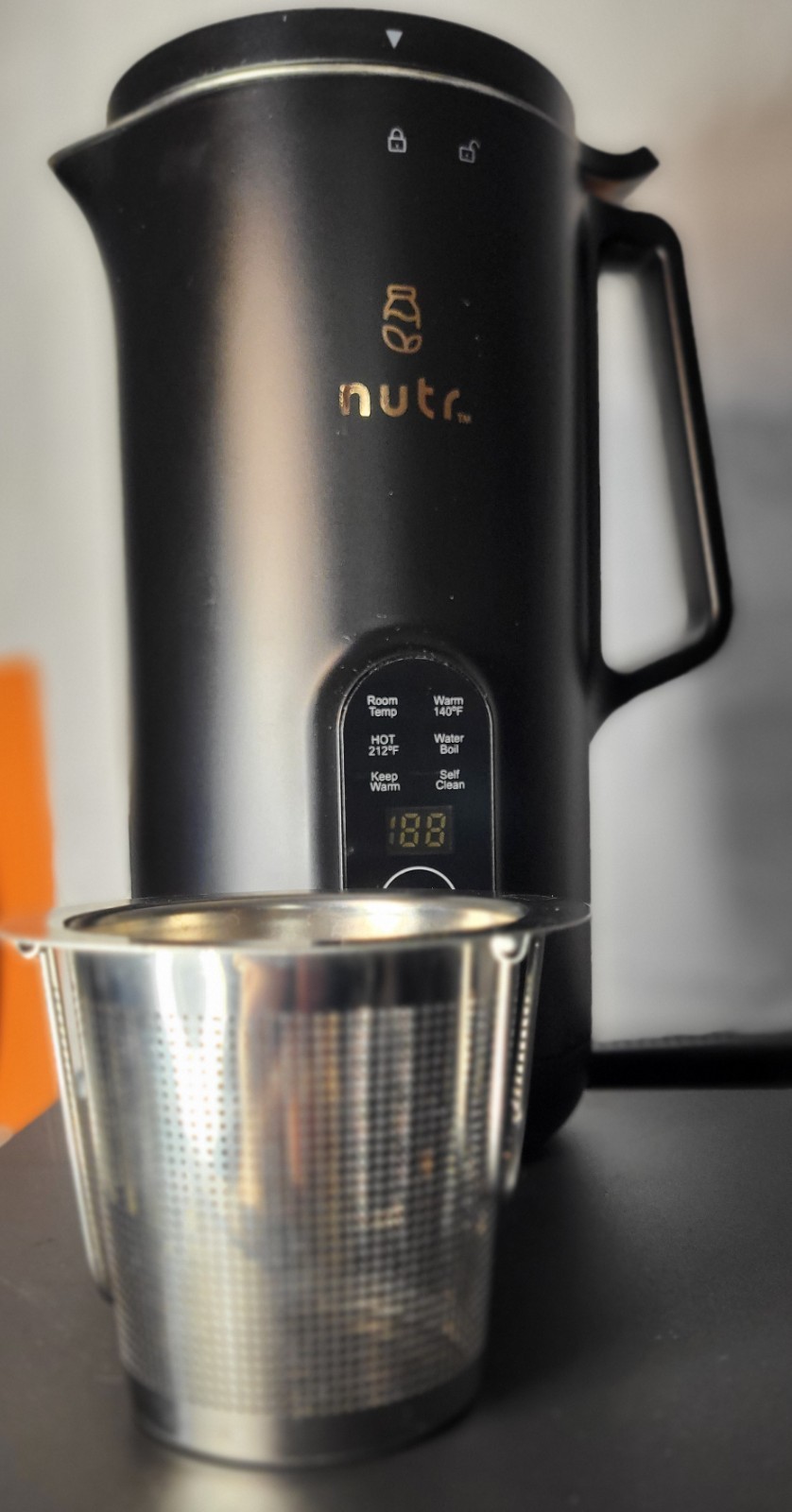 Nutr Machine - Automatic Nut Milk Maker | Black