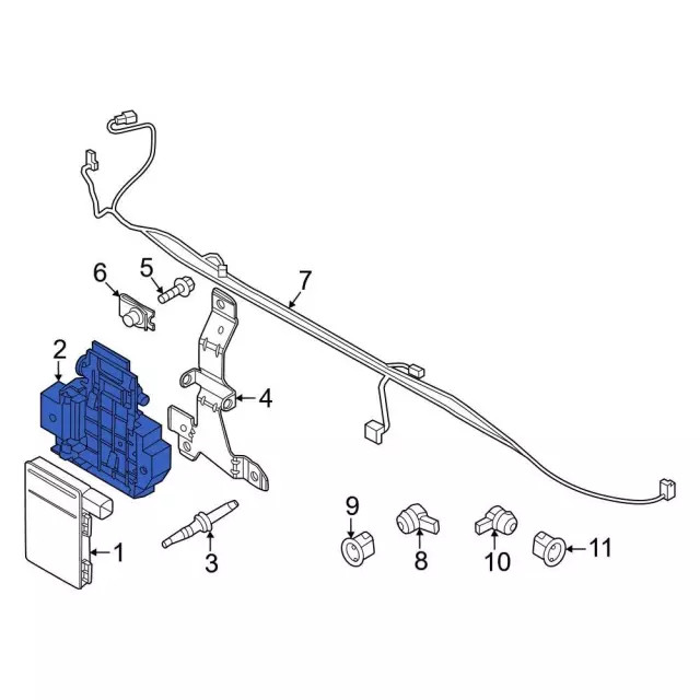 Genuine Ford Support ML3Z14C022B