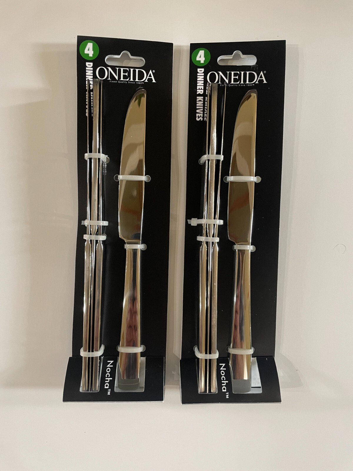 Lot 2 Oneida Nocha 4pk Dinner Knives 556721DK