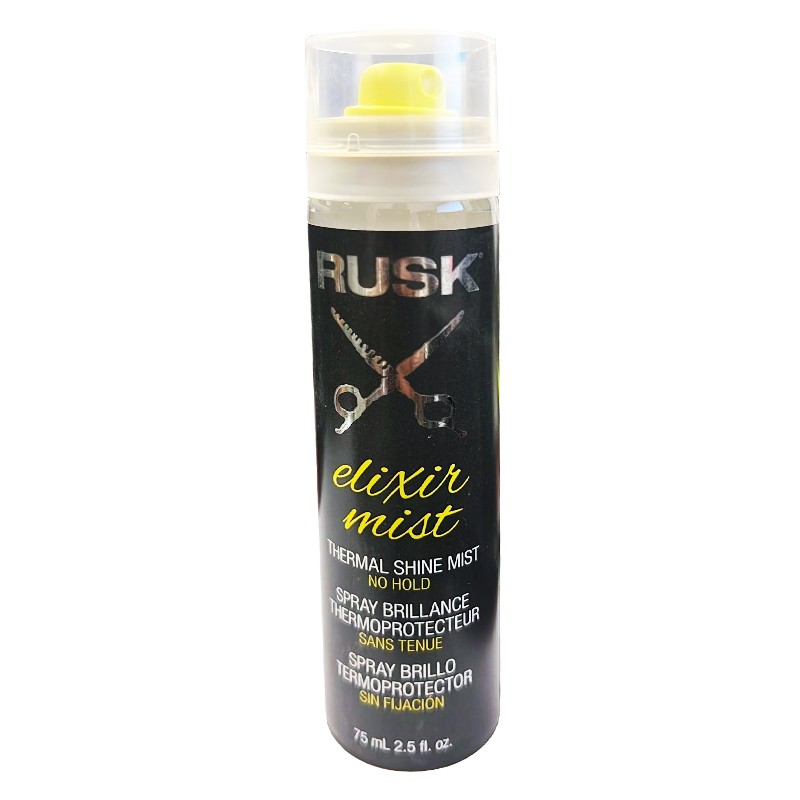 Rusk Elixir Mist Thermal Shine Mist 2.5oz