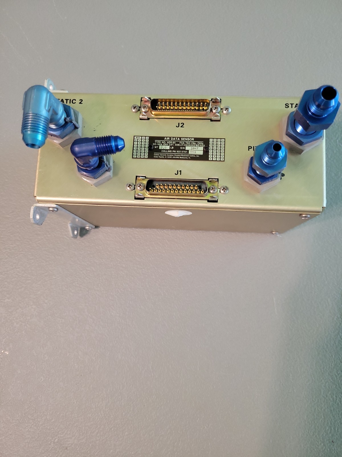 Collins ADS-65 Air Data Sensor P/N 622-5797-001