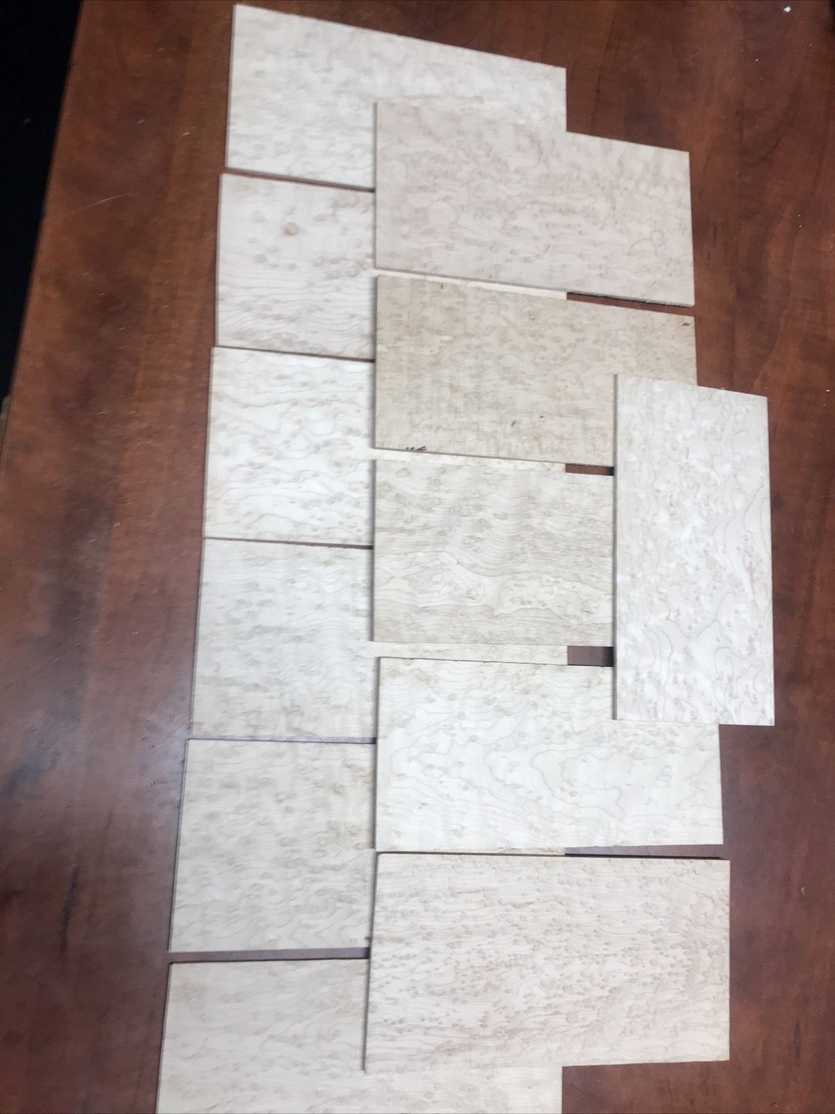 12x 200x90x3mm Ash White/Maple Solid Wood Durable Luthier For Guitar Making