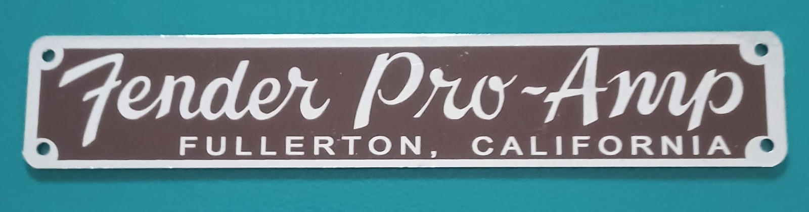 Tweed Pro-Amp badge