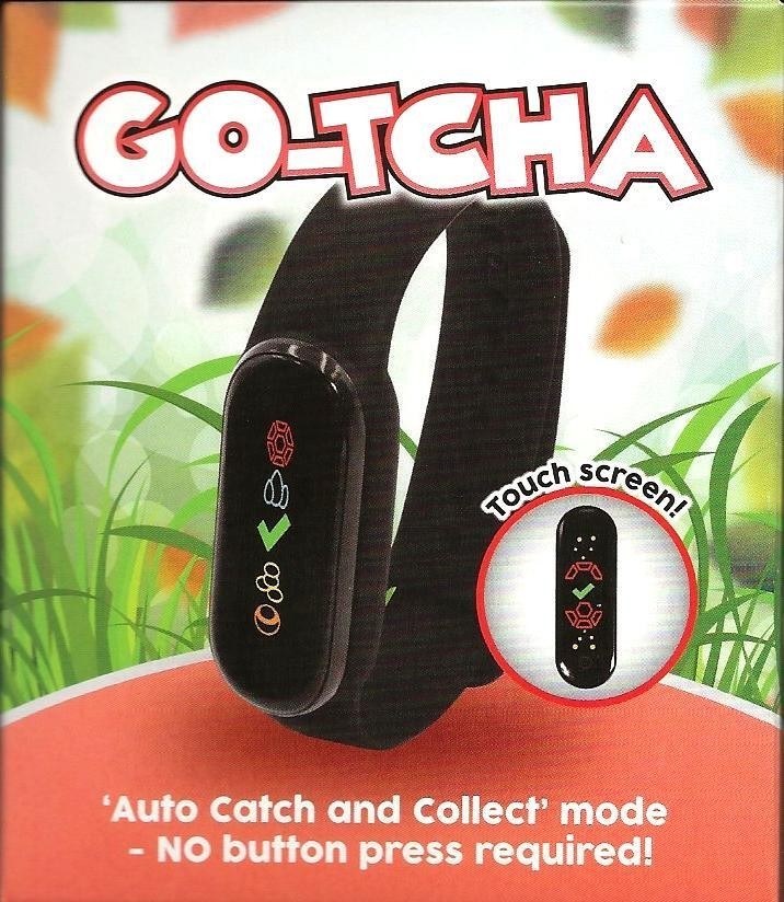 Pokemon Classic Go-tcha Bracelet for Pokemon Go Black - Brand New