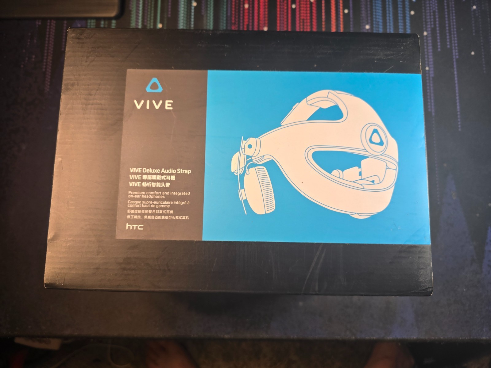 HTC Vive Deluxe Audio Strap Open Box Never Used
