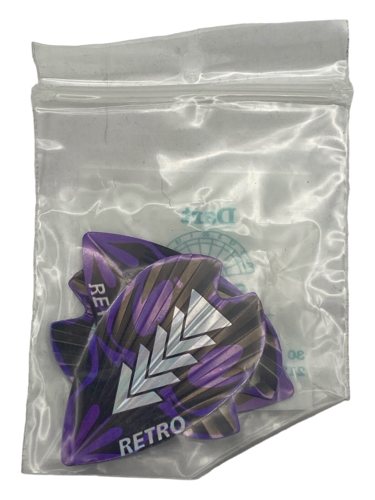 Vintage  Lot Of (120) Packs Of 3 Purple BlackColor New Old Stock Of Dart Flights
