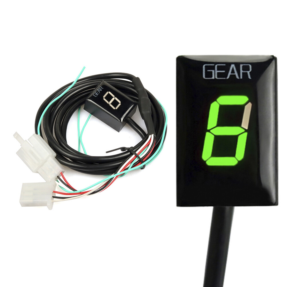 Motorcycle Green Gear Indicator for Old Honda VFR800 CBR600F4 F4i FS VTR1000F