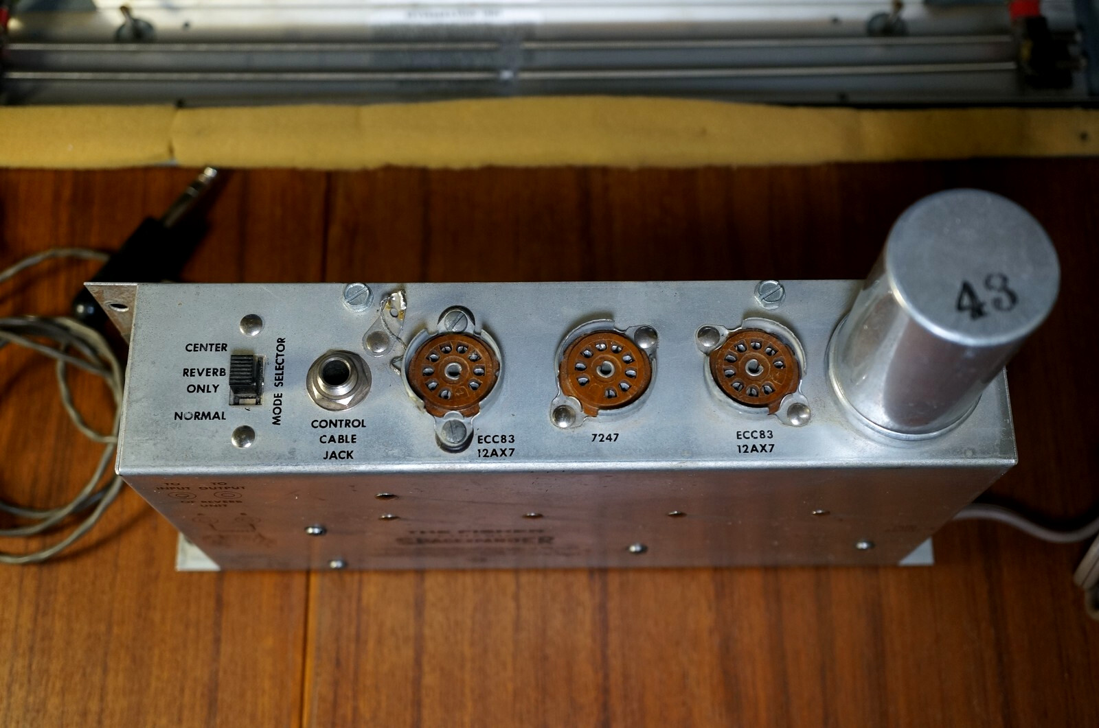 Early Type Fisher K-10 Dynamic Spacexpander Reverb / Space Expander full set