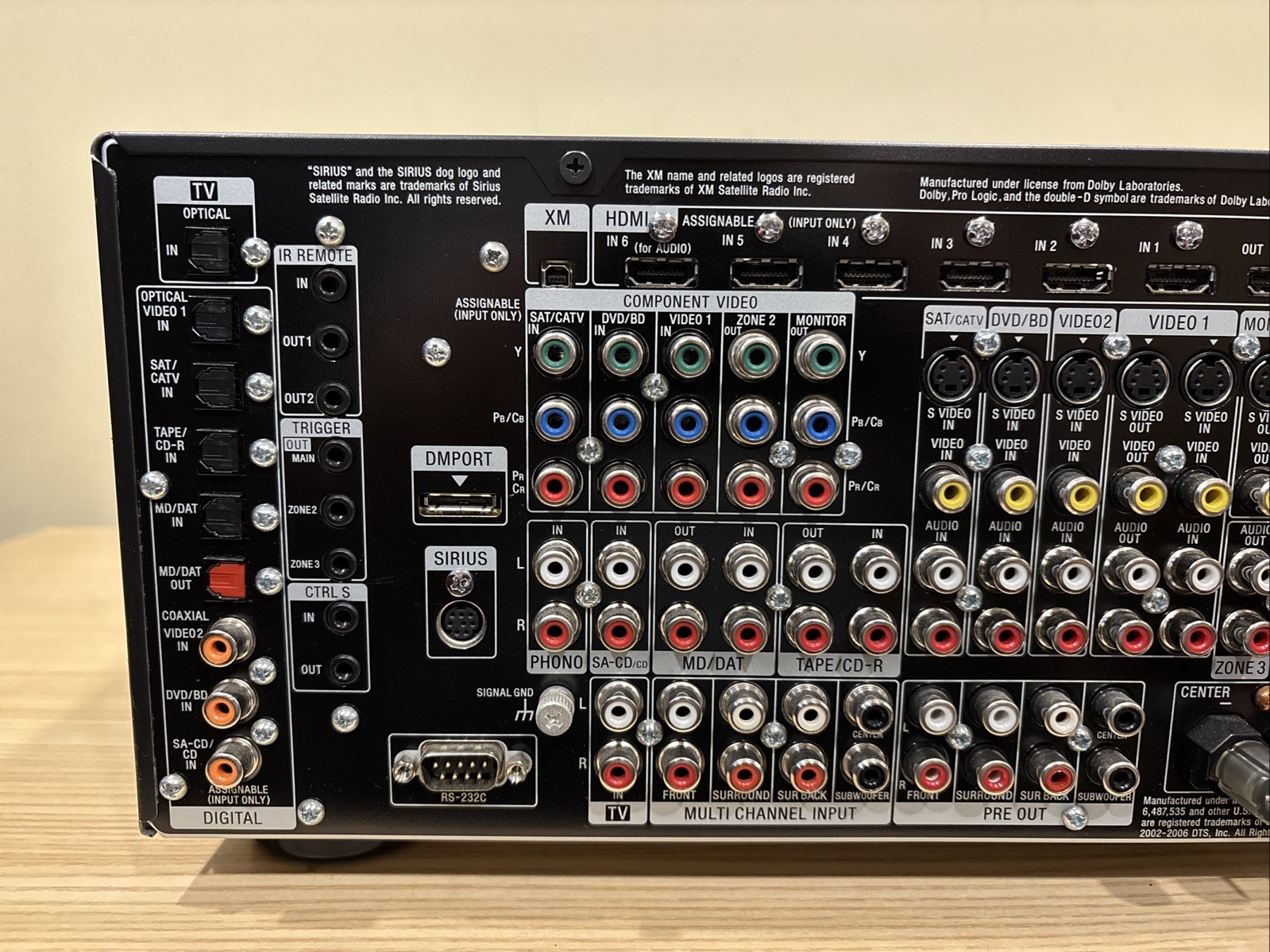 SONY STR-DA5300ES Multi Channel 7.1 AV Receiver Tested Working (No Remote)