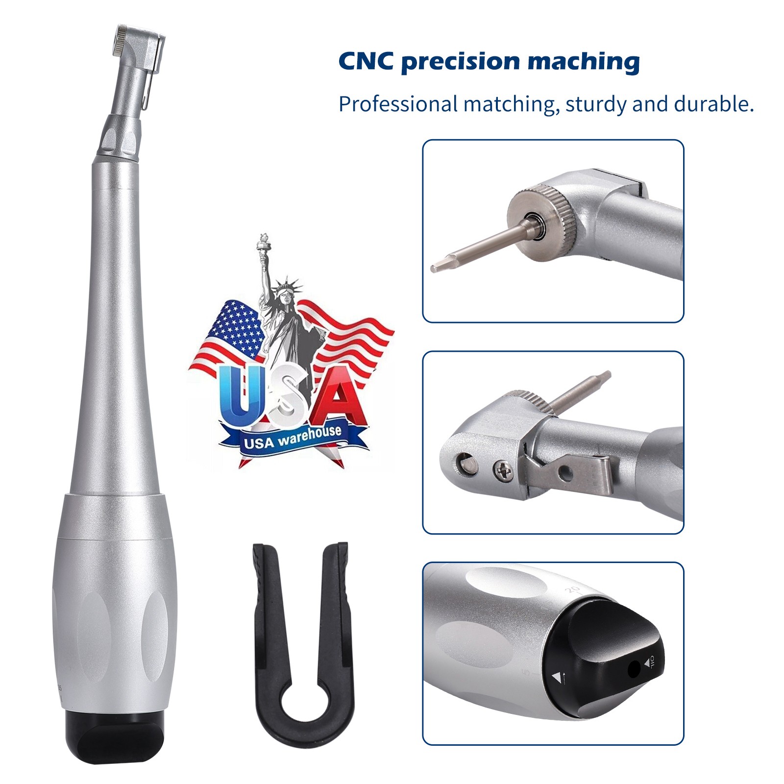 Dental Universal Implant Torque Wrench Handpiece Torque Wrench 16pcs Driver