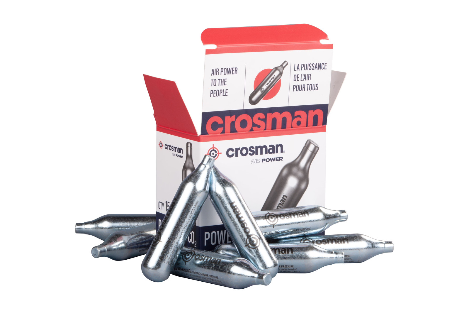 12 Gram CO2 Powerlet Cartridges for Airguns