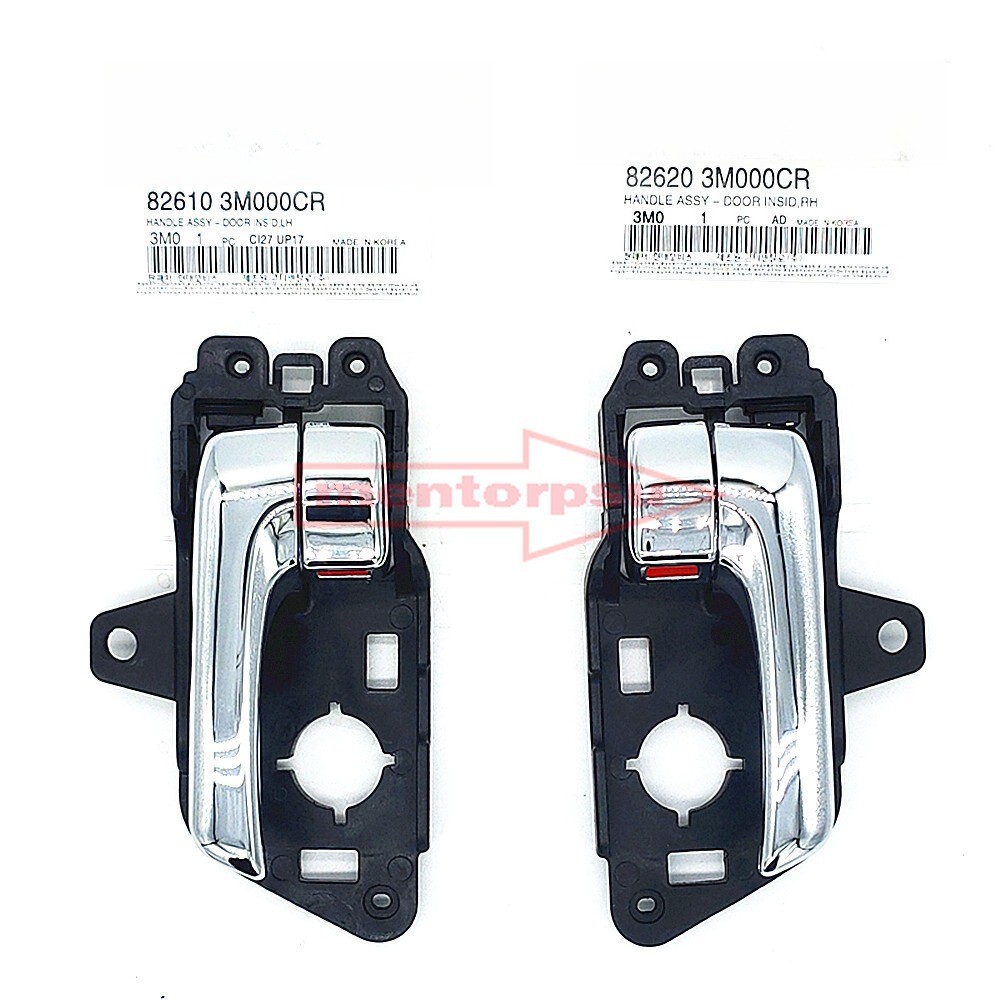 Inside Door Handle RH,LH Set for 2008-2014 Hyundai Genesis 826103M000 826203M000