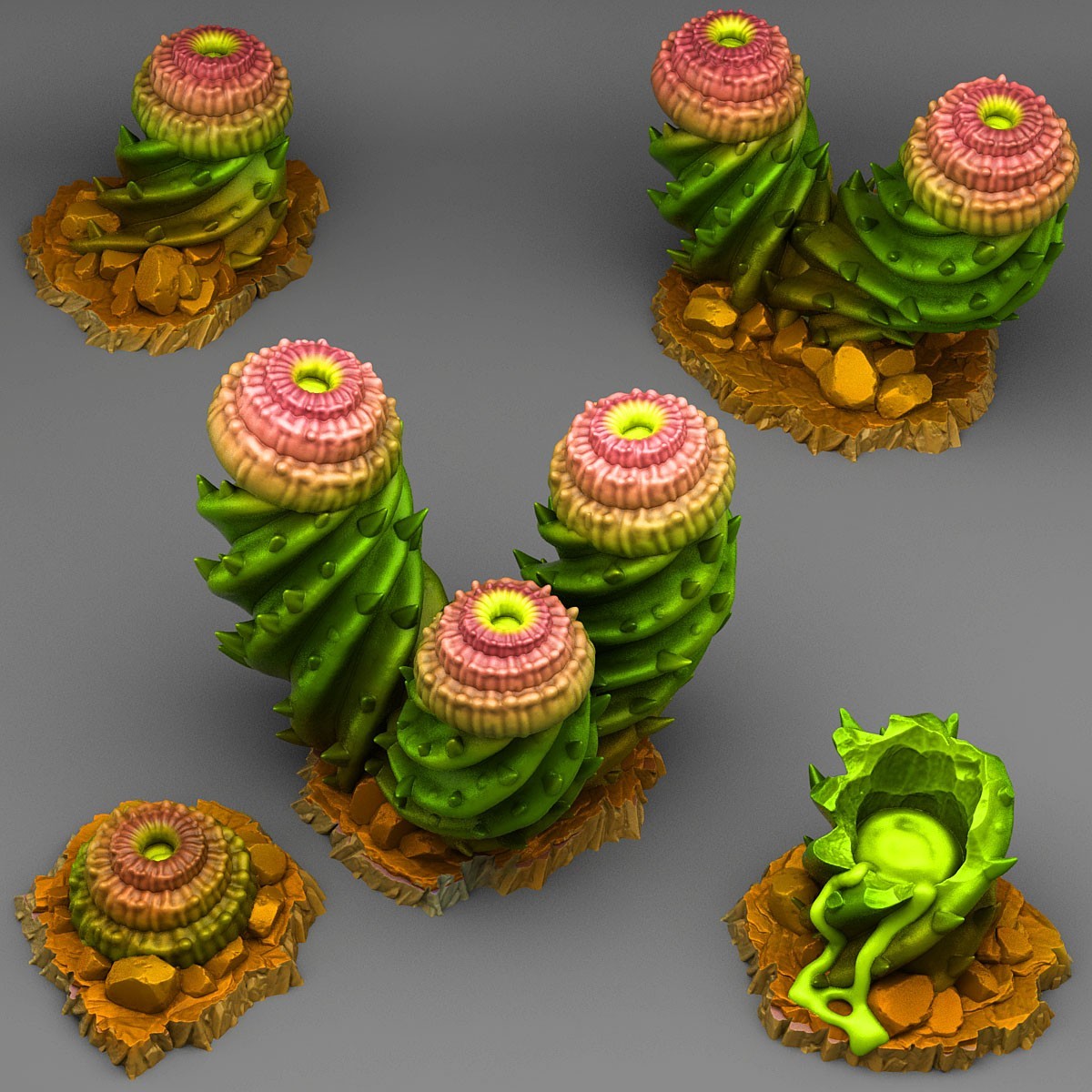 Tornado Cactus Legion Terrain Scenery Tabletop Miniatures 28mm Wargames