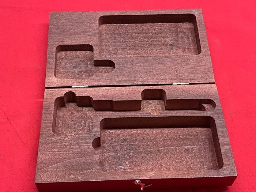 Starrett 657BZZ Wood Case Only for 657BZ Magnetic Base - New Style  IN STOCK