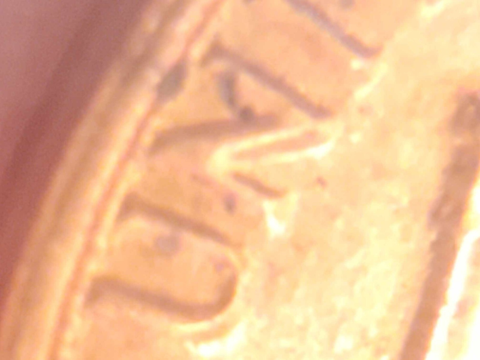 1983 CENT DDR FS-801 Doubled Die Reverse