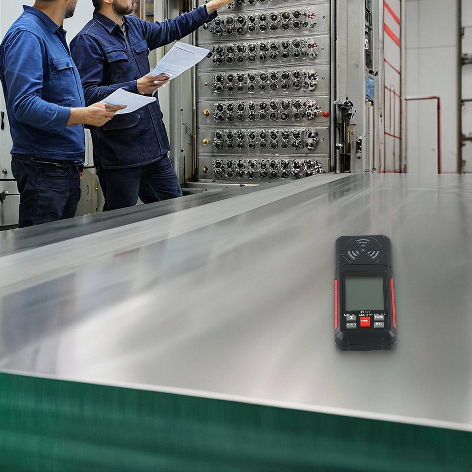 Audible & Visual Alarm EMF Meter Stay Informed about Electromagnetic Radiation