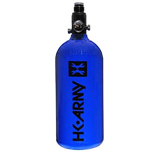 HKArmy Aluminum HPA Paintball TankAirSystems StandardRegulator Blue 48ci/3000psi