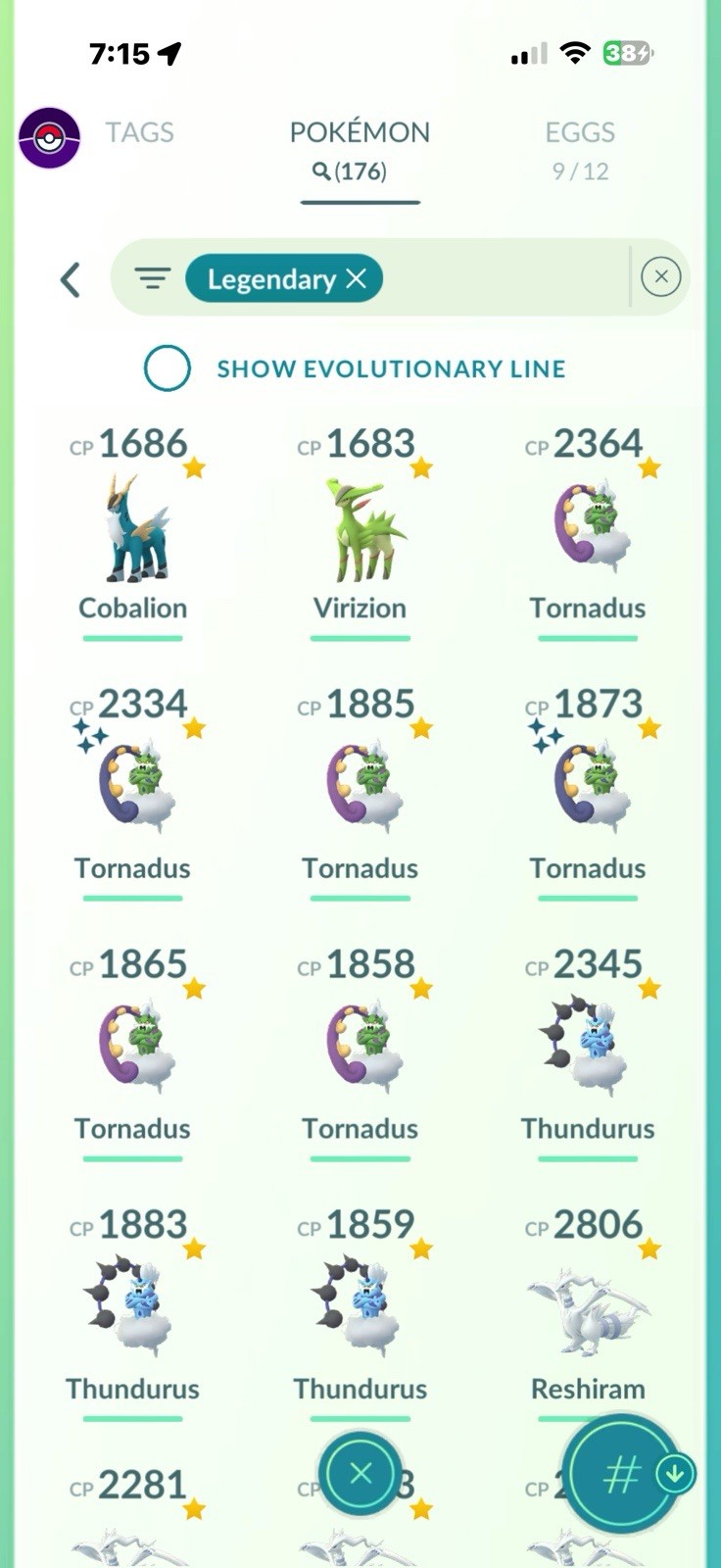 Pokémon GO Level 72 Game Account Legendary Shiny Pokémon ID DayWalker5150