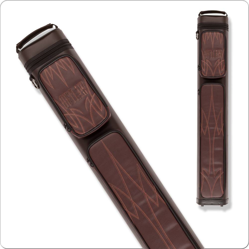 Outlaw OLB35H 3x5 Hard Pool Cue Case - Embroidered