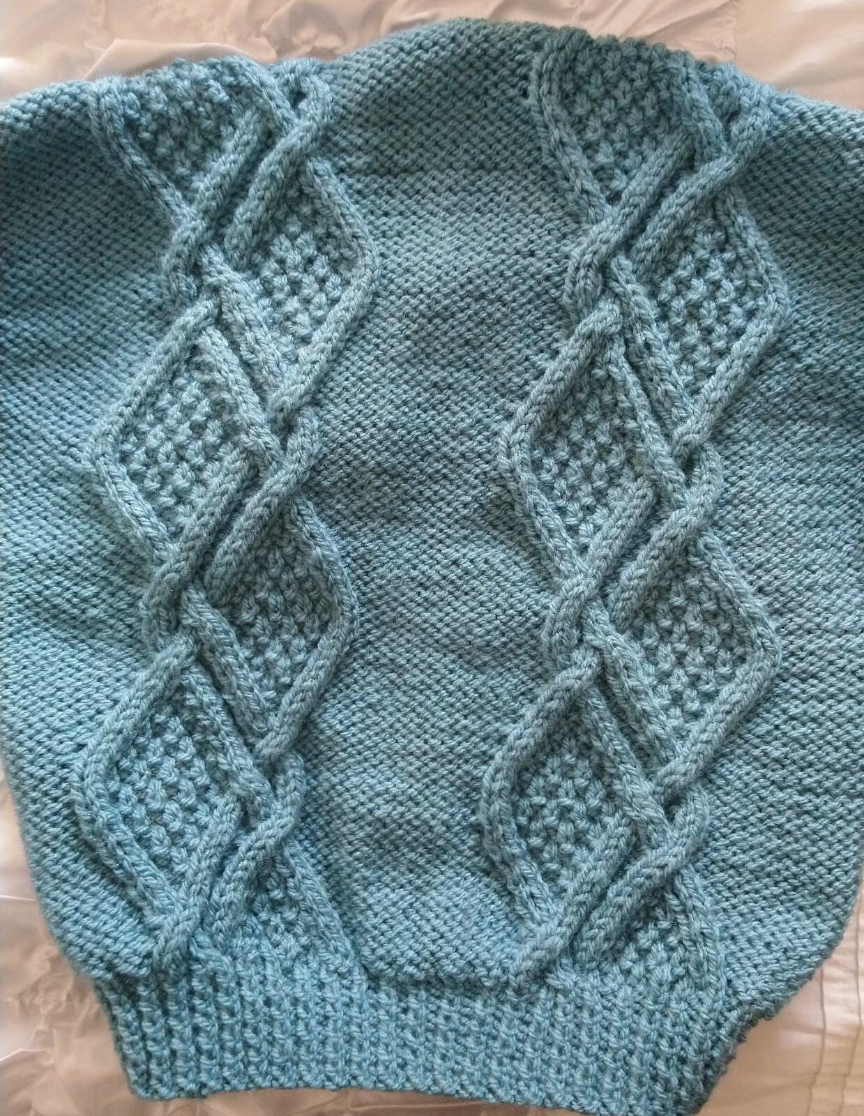 Baby Aran Knitting Pattern - Designer - PJ's Pattern
