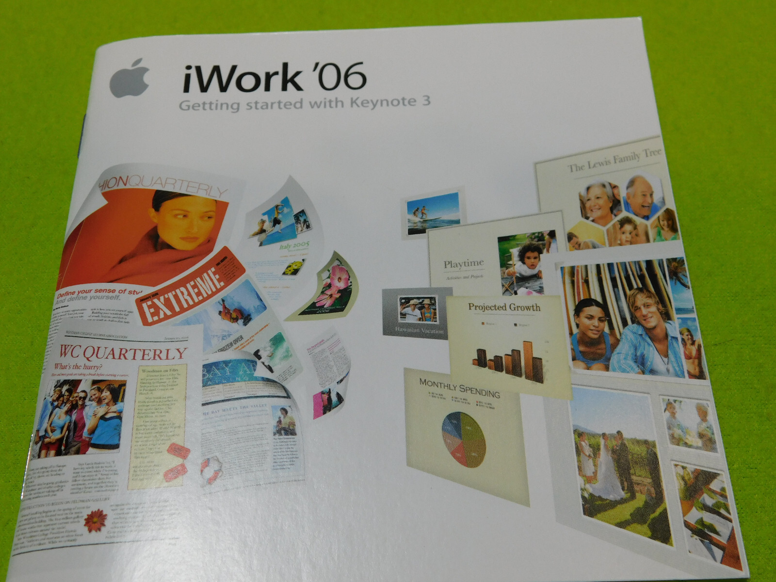 iWork 06 CD Plus 2 Booklets and More, Includes Orig. Box and Codes. Untested
