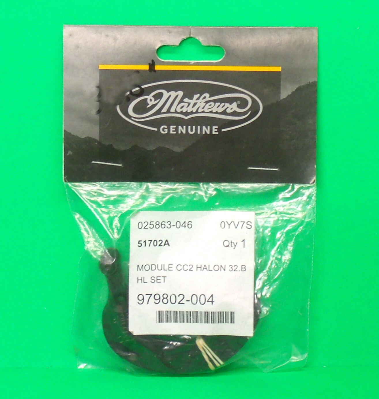 New Mathews Halon 32, Triax, Traverse Draw Length Module Set - CC2-B 85% let off