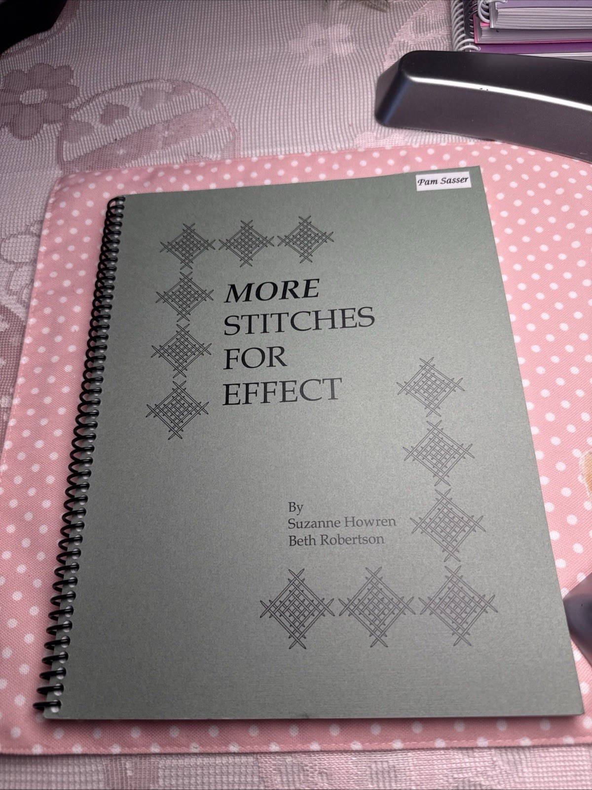 More Stitches for Effect Needlepoint Stitch Book - S. Howren & B. Robertson