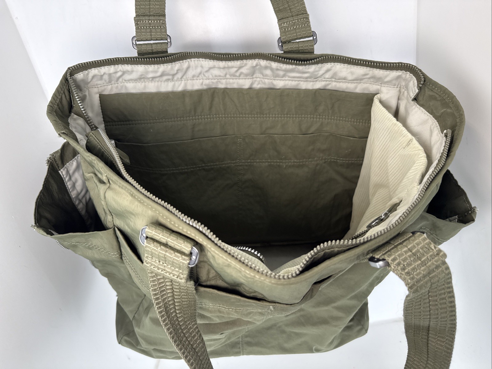 Nike Olive Green Tote Bag 18"