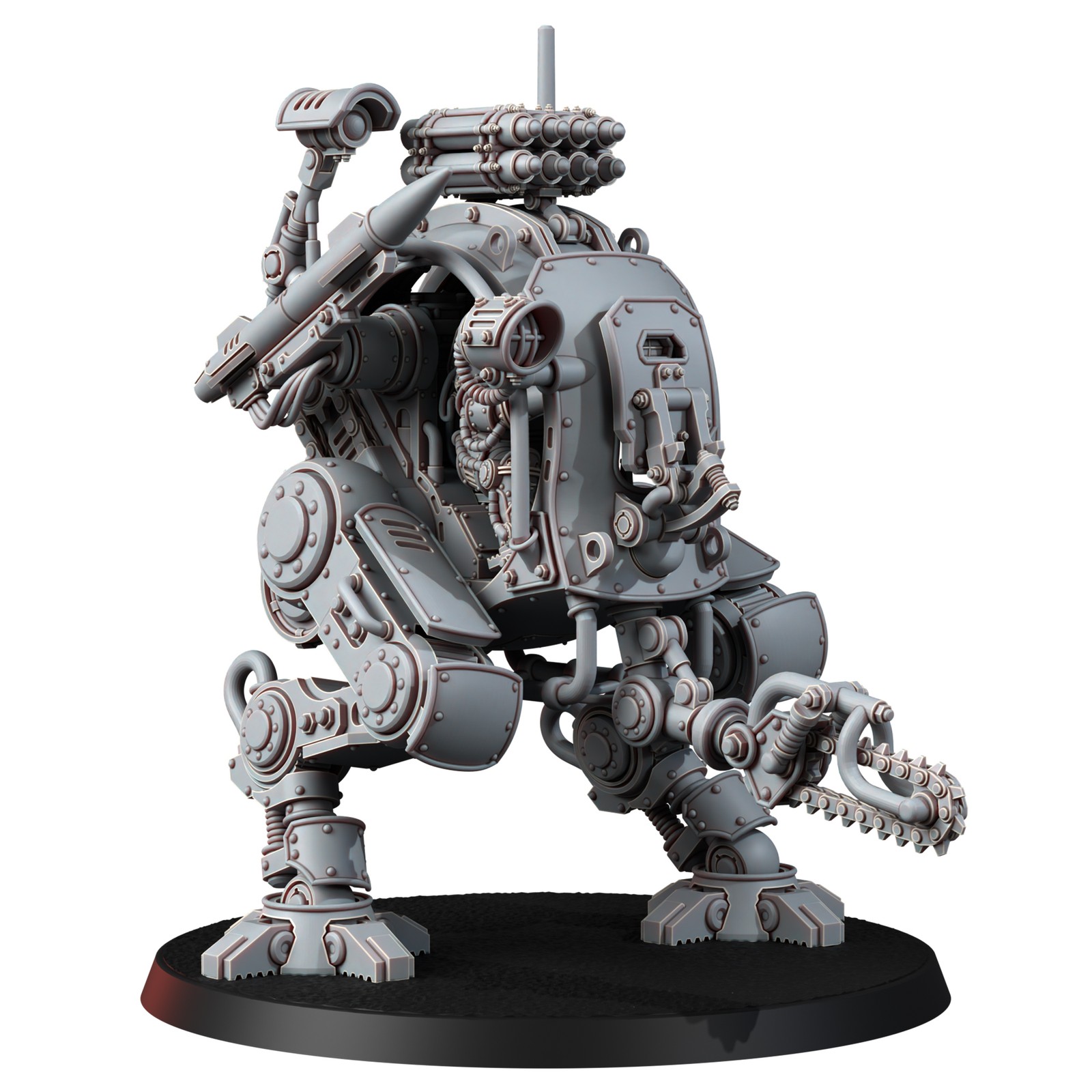 SOLAR GUARD MECH WITH MISSILE LAUNCHER