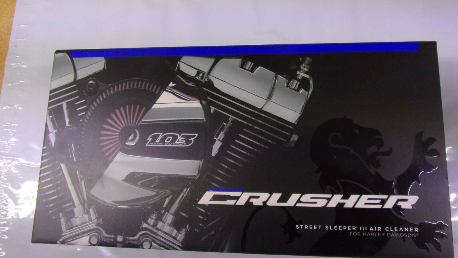 KURYAKYN CRUSHER STREET SWEEPER III AIR CLEANER COVER KIT, #509605