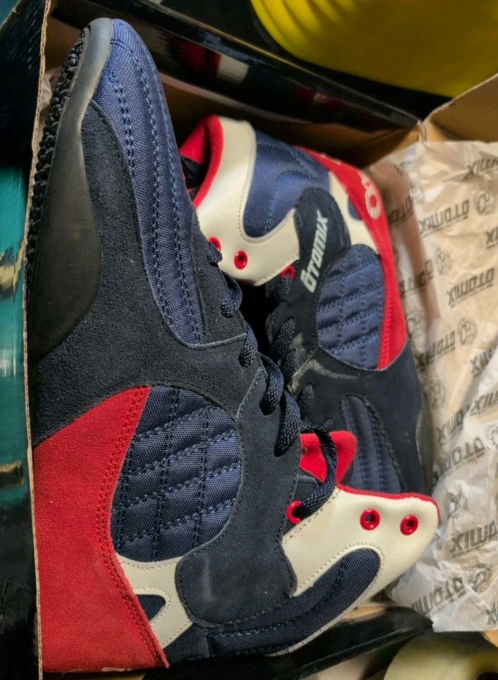 Otomix Stingray Red White Blue M3000 Bodybuilding Shoe MENS & FEMALE Available