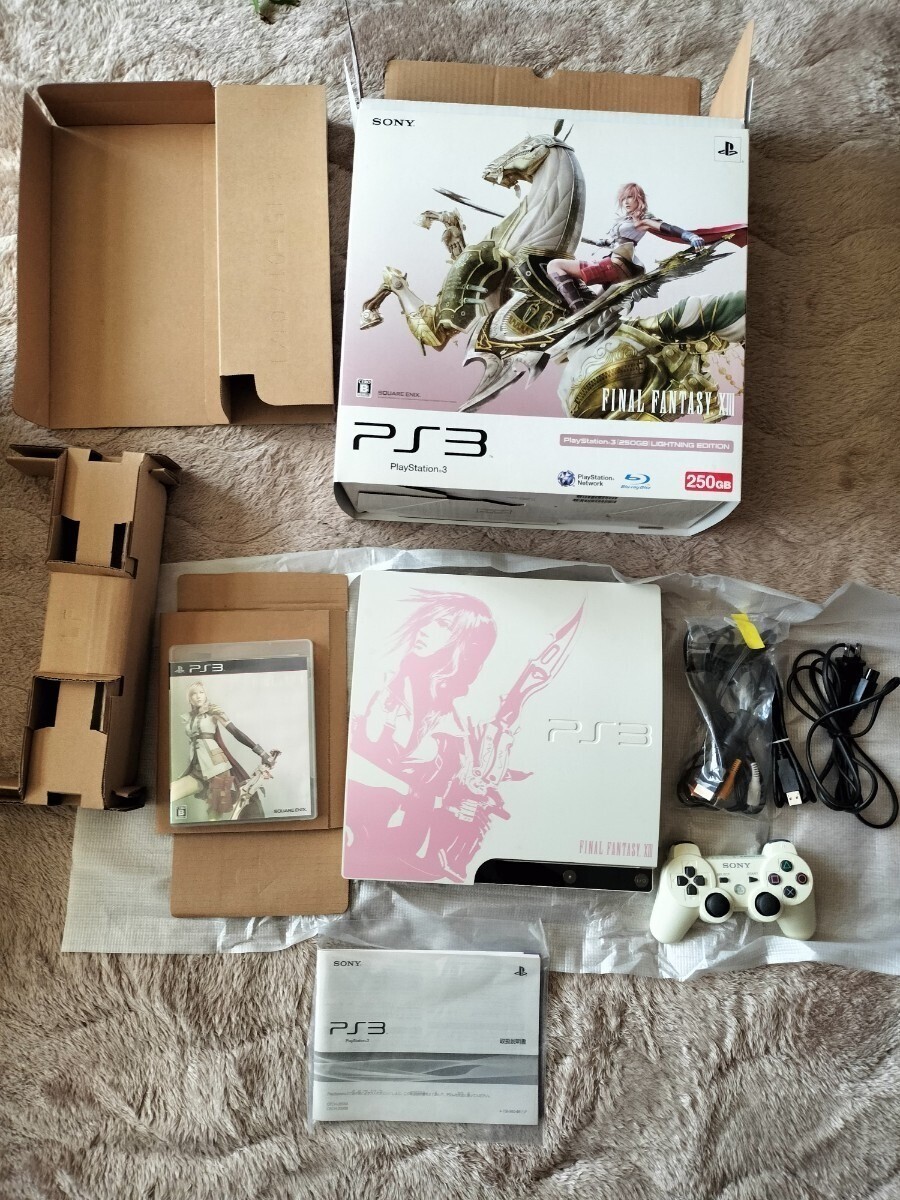 SONY PlayStation 3 Console Final Fantasy XIII 13 Lightning Edition PS3 Tested