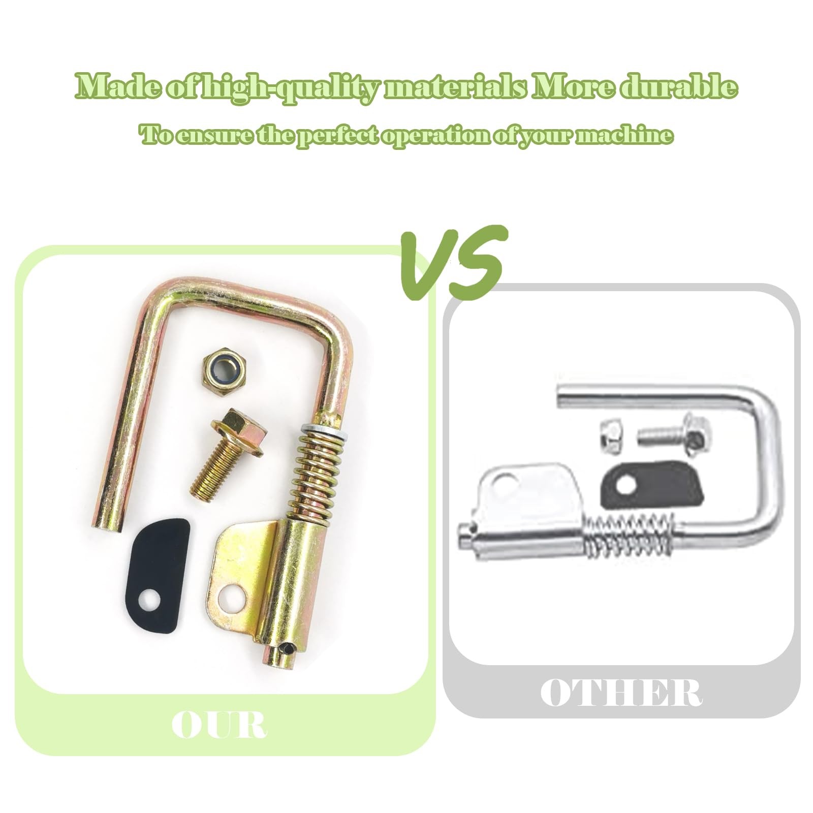 Spring Loaded Rafter Hook Retractable Nail Gun Hanger M745H1 Compatible With...