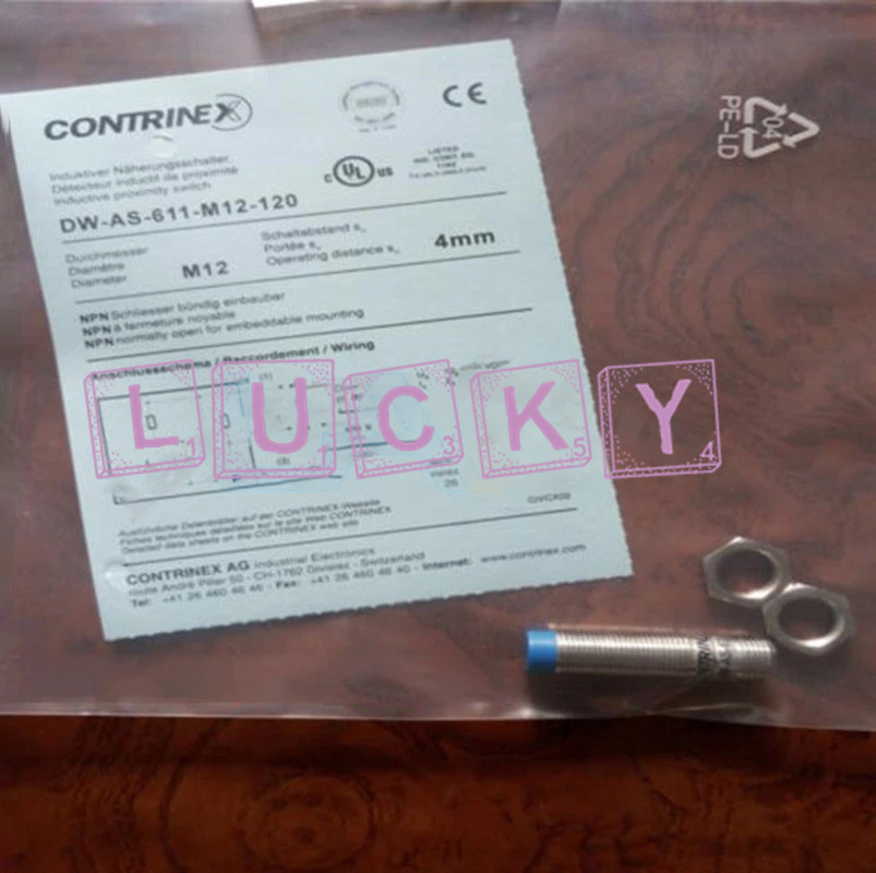 1PC NEW FOR CONTRINEX DW-AS-611-M12-120 Proximity switch sensor replacement