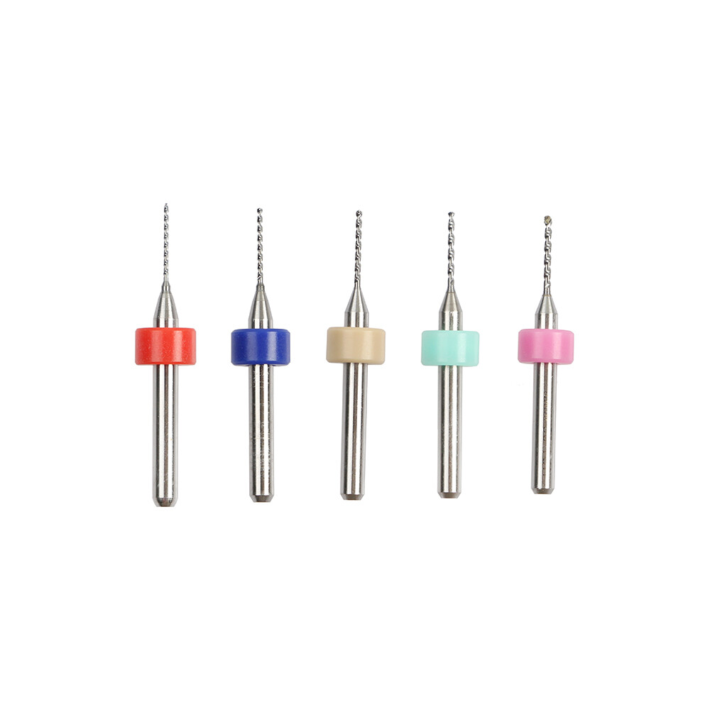40PCS Carbide Micro Drill Bits Set 0.1-2.0mm PCB Driiling Bit for CNC Engraving