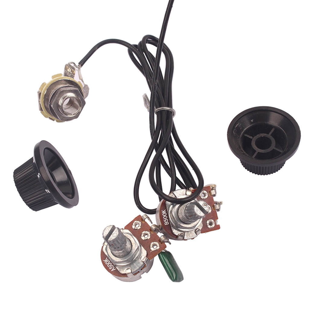 4 Guitar Pickup Volume Control w/ Volume Button for Ukulele